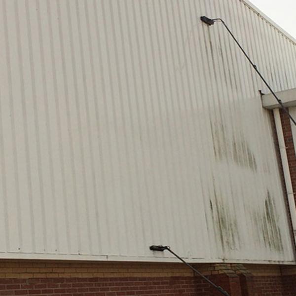 Nettoyage des bardages et façades